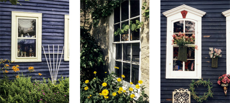 Farmhouse Window Trio